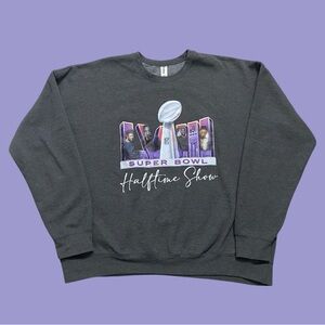 Tultex NFL Usher Super Bowl LVIII Halftime Show Sweater